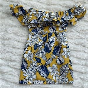 Tea‎ n Cup | Leaf Print Dress